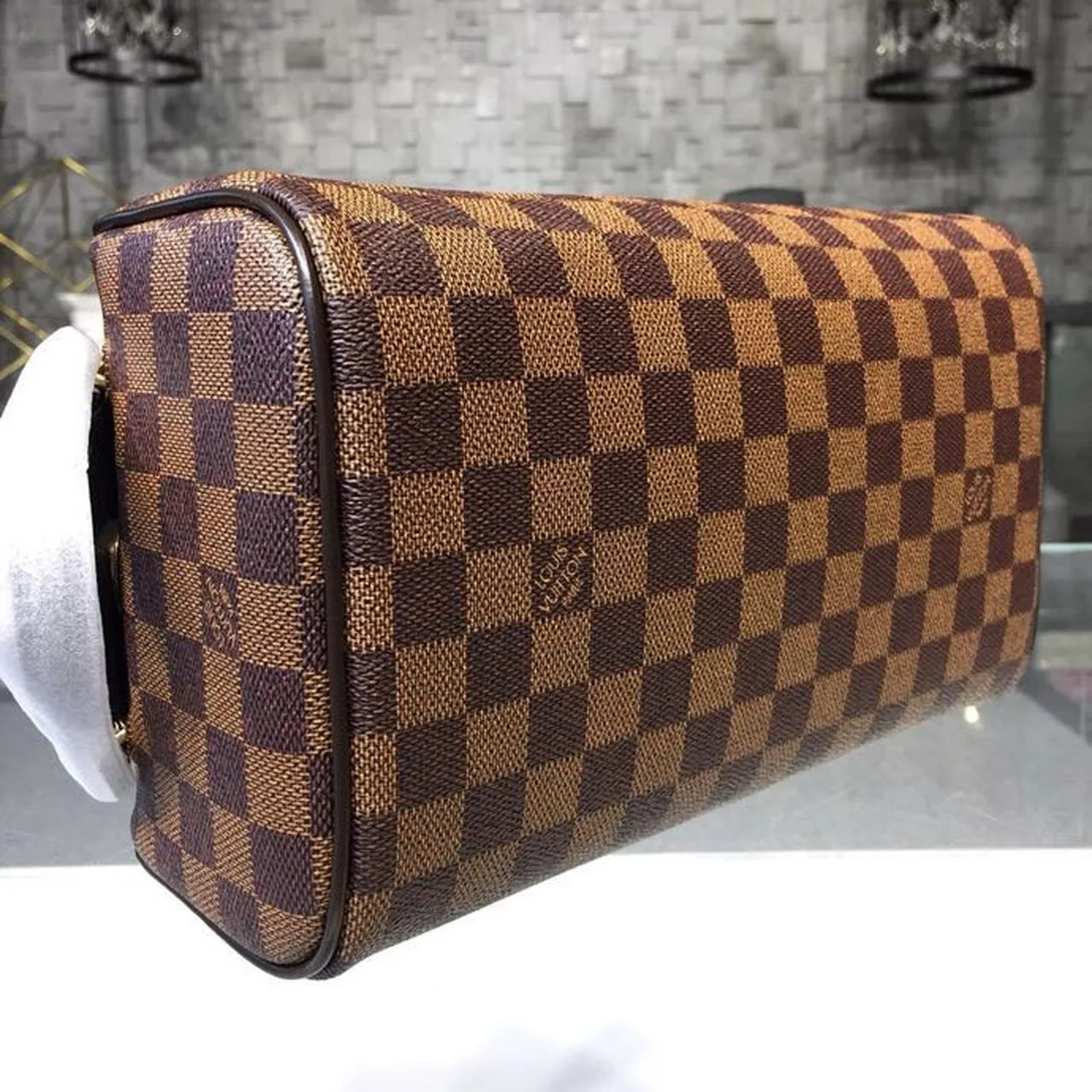 Louis Vuitton King Size Toiletry Damier Ebene Canvas, Travel Bags / LV - Image 7