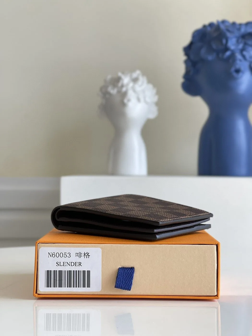 Alternative view of Louis Vuitton Amerigo Wallet Damier Ebene