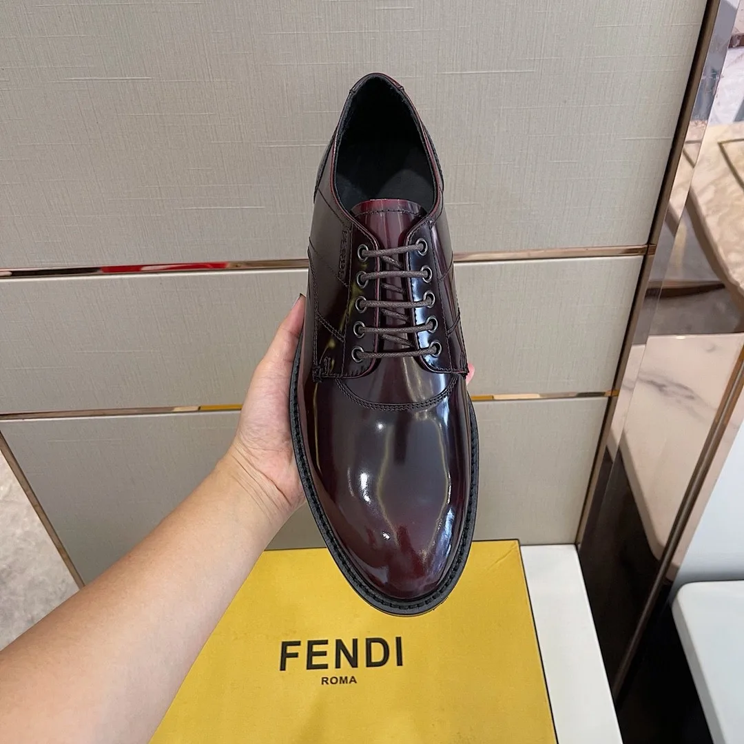 Fendi Force Dark Brown Shoes - Image 6