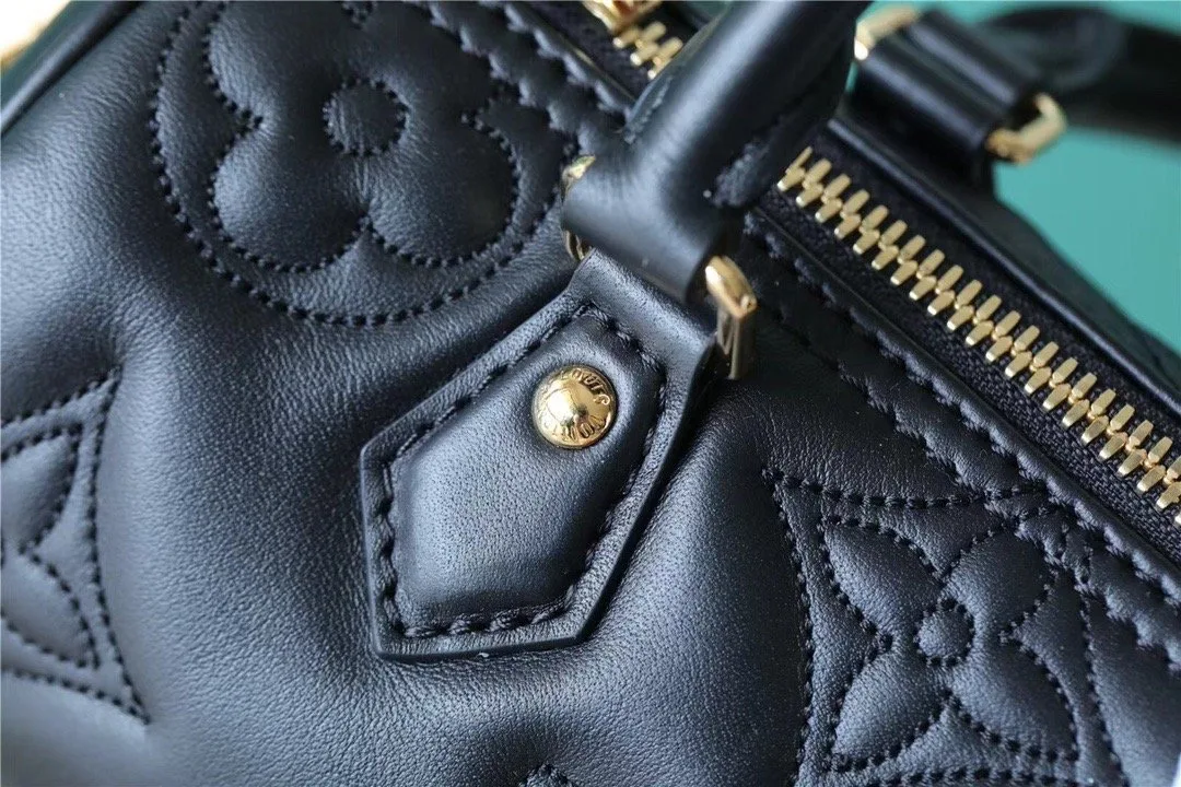Louis Vuitton Papillon BB Bag Classic Monogram Black LV - Image 3