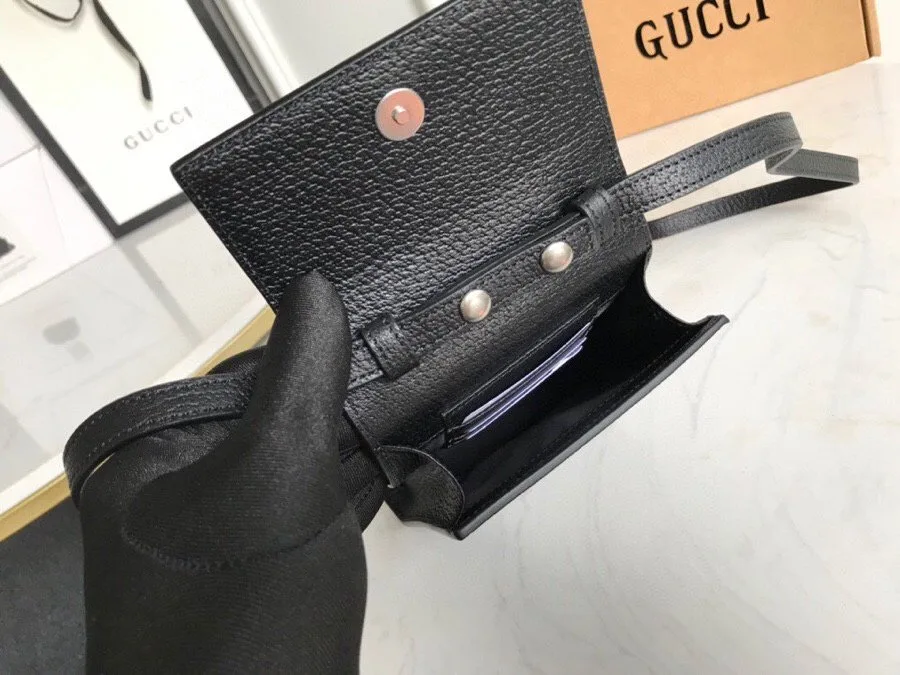 Gucci Off The Grid Mini Bag Black GG Made From ECONYL® / - Image 7