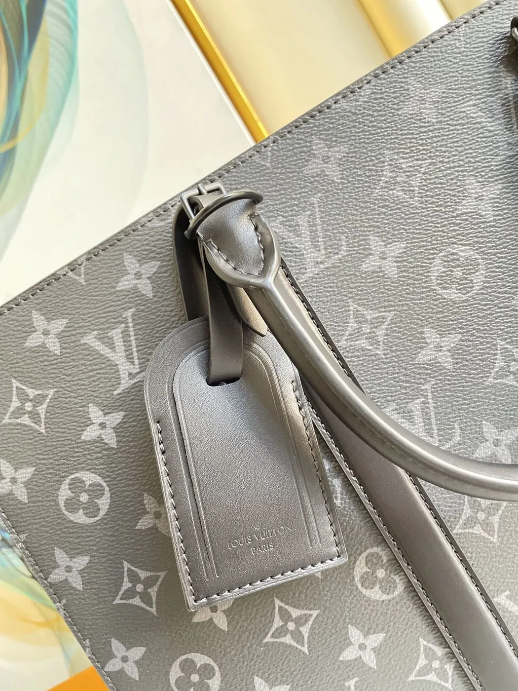 Louis Vuitton Sac Plat Horizontal Zippe Monogram Eclipse - Image 3