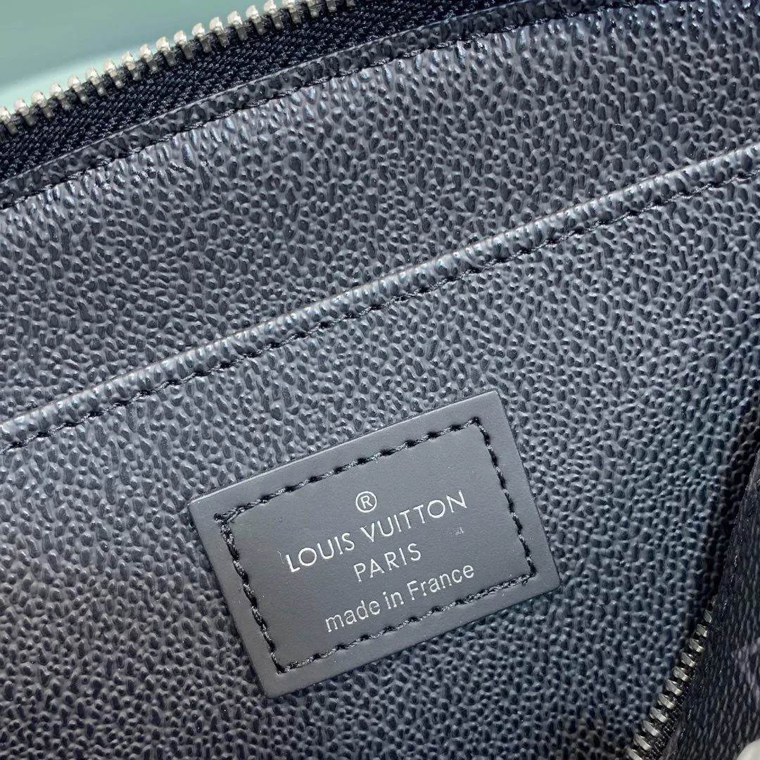 Louis Vuitton Cosmetic Pouch PM Monogram Eclipse Canvas - Image 3