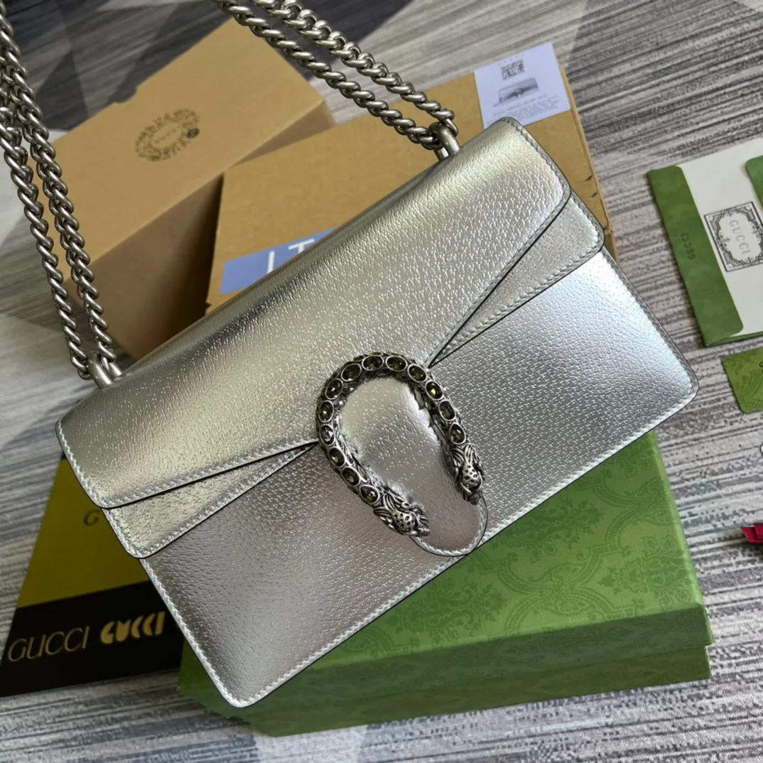 Gucci Dionysus Small Shoulder Bag / Silver Palladium Hardware - Image 5