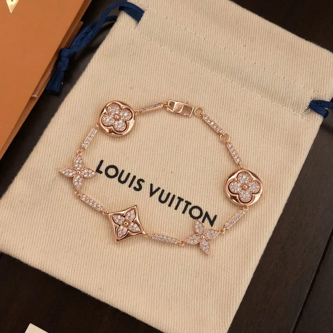 Louis Vuitton Color Blossom BB Multi-Motif Bracelet Rose Gold Hardware - Image 3
