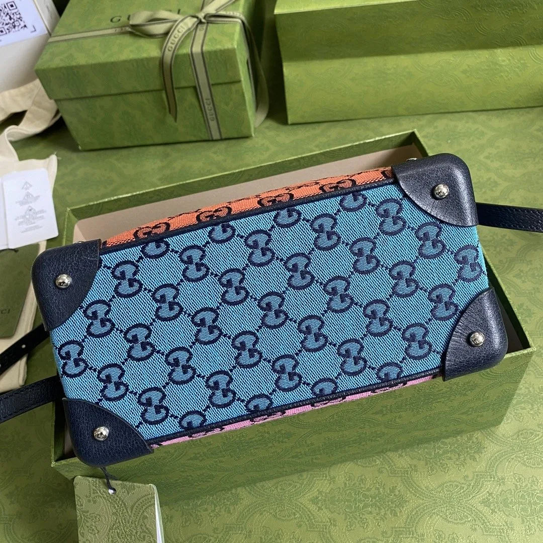 Gucci GG Multicolor Shoulder Bag In GG Multicolor Canvas / - Image 4