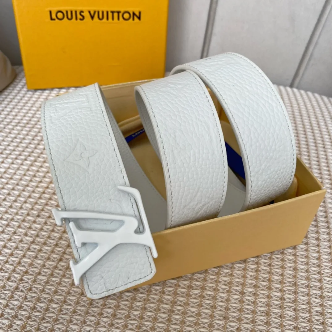 Louis Vuitton Iconic Reversible LV Belt White LV Women - Image 7