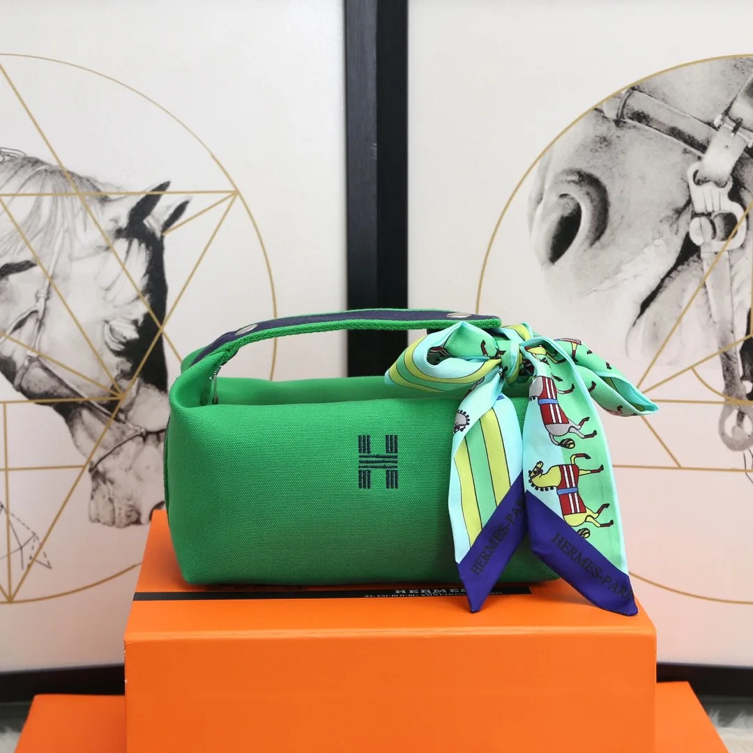 Hermes Bride A Brac Case Green Bag - Image 3