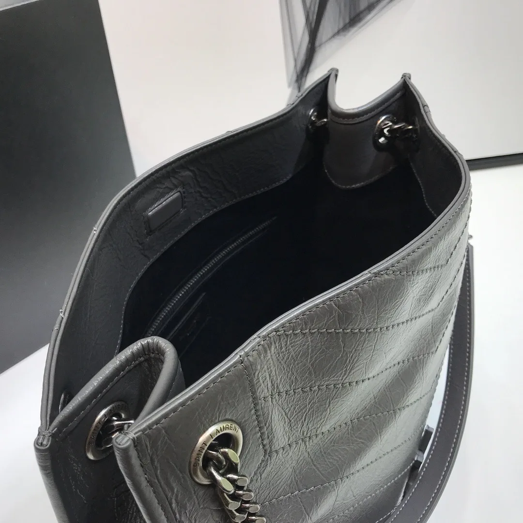Saint Laurent Niki Medium Shopping Bag Beige / YSL - Image 4