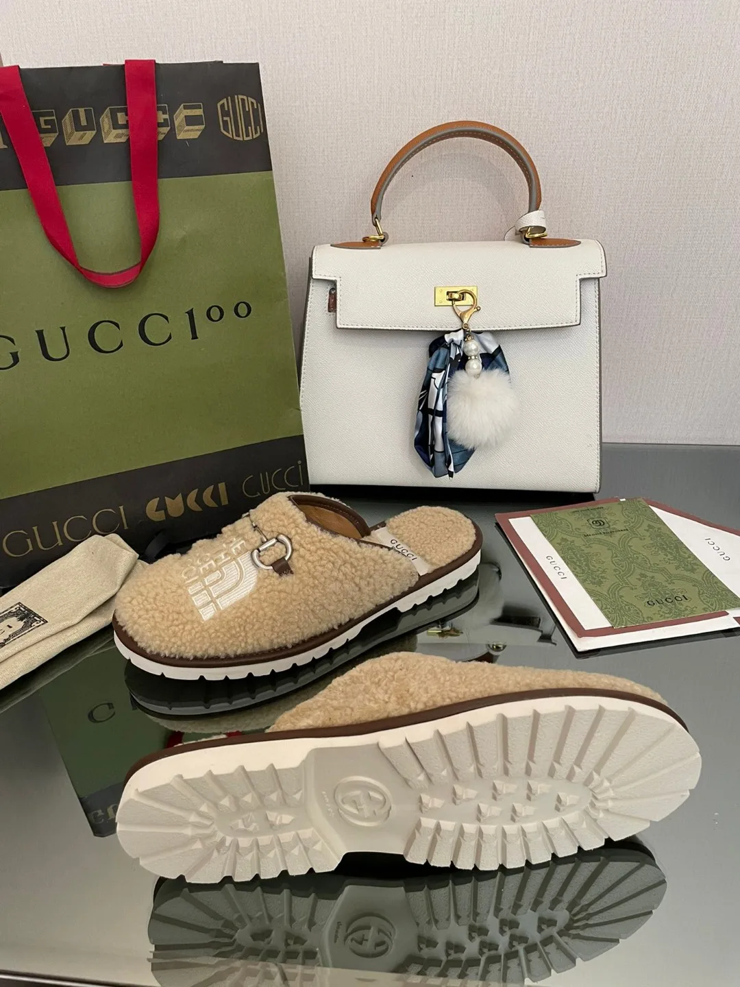 Gucci x The North Face Slippers Beige DEB70 - Image 8