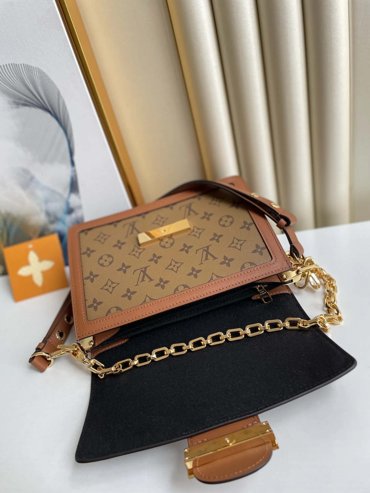 Alternative view of Louis Vuitton Dauphine MM Monogram And Monogram Reverse Canvas By Nicolas Ghesquière For The Cruise Collection, Women’s Handbags, Shoulder Bags LV