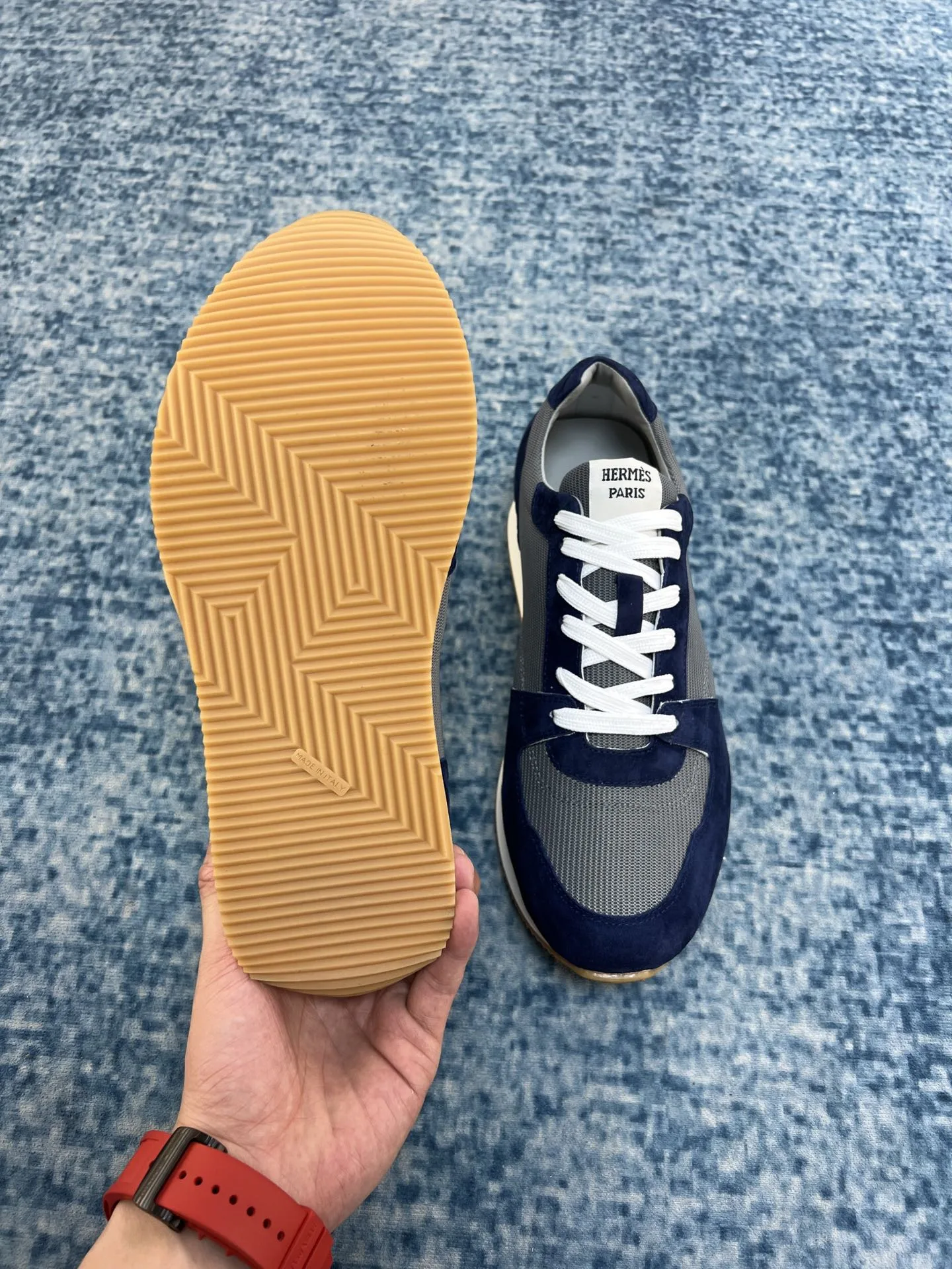 Alternative view of Hermes Escape Sneaker Green/Black