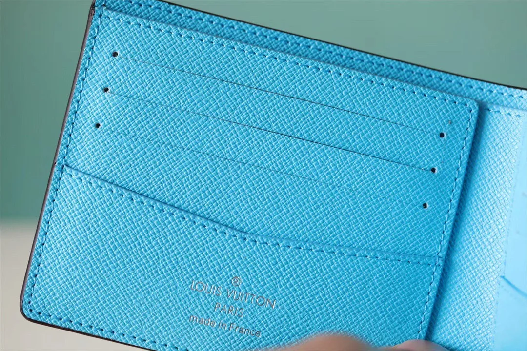 Louis Vuitton Slender Wallet Damier Graphite Stamps Canvas - Image 8
