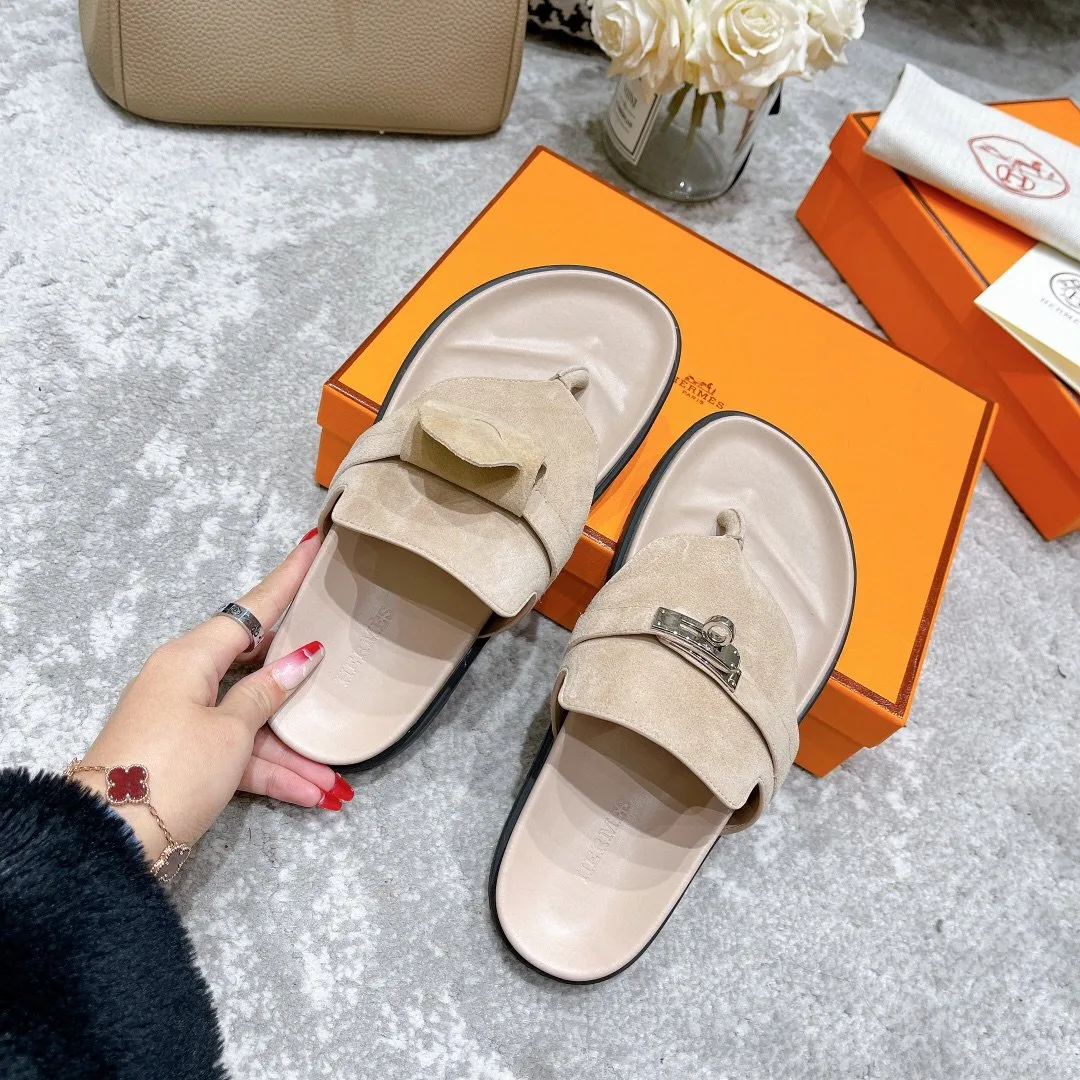 Hermes Empire Sandal Beige , Women’s Shoes - Image 8