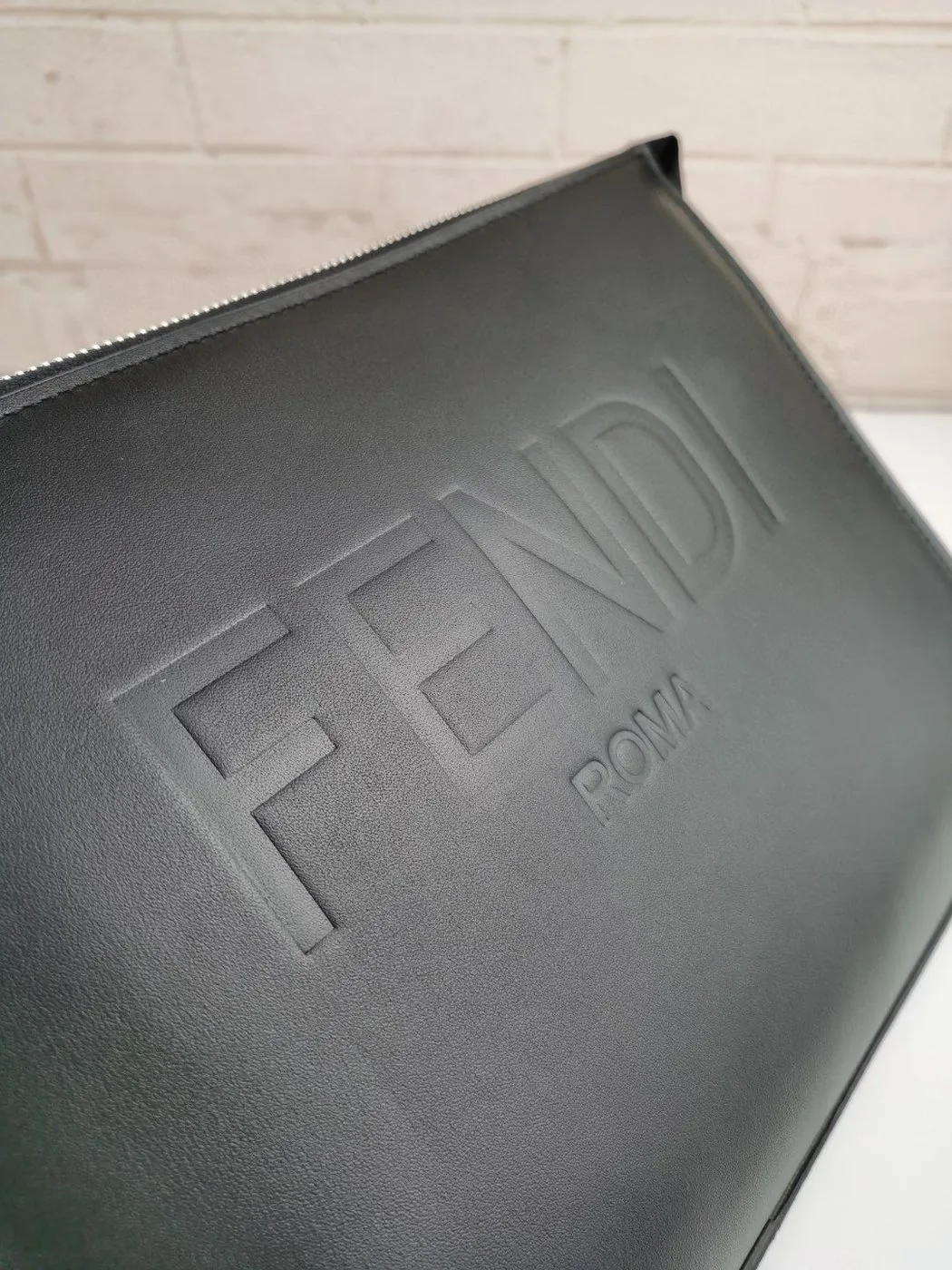 Fendi Flat Pouch In Black / FF 7VA491AFBFF0GXN - Image 7