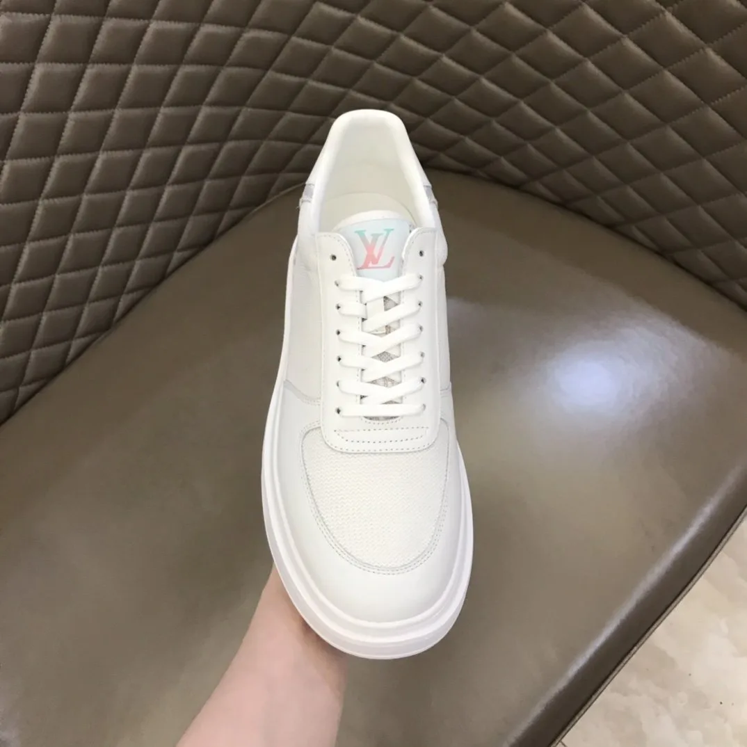 Louis Vuitton Rivoli Sneaker Monogram Metallic Canvas White - Image 7