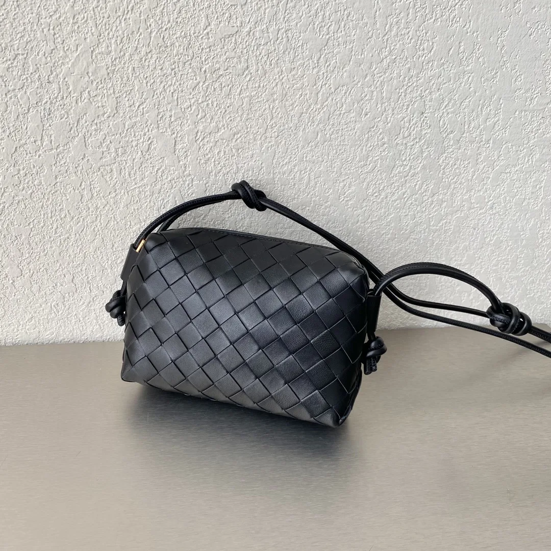 Alternative view of Bottega Veneta Mini Loop Camera Bag Black