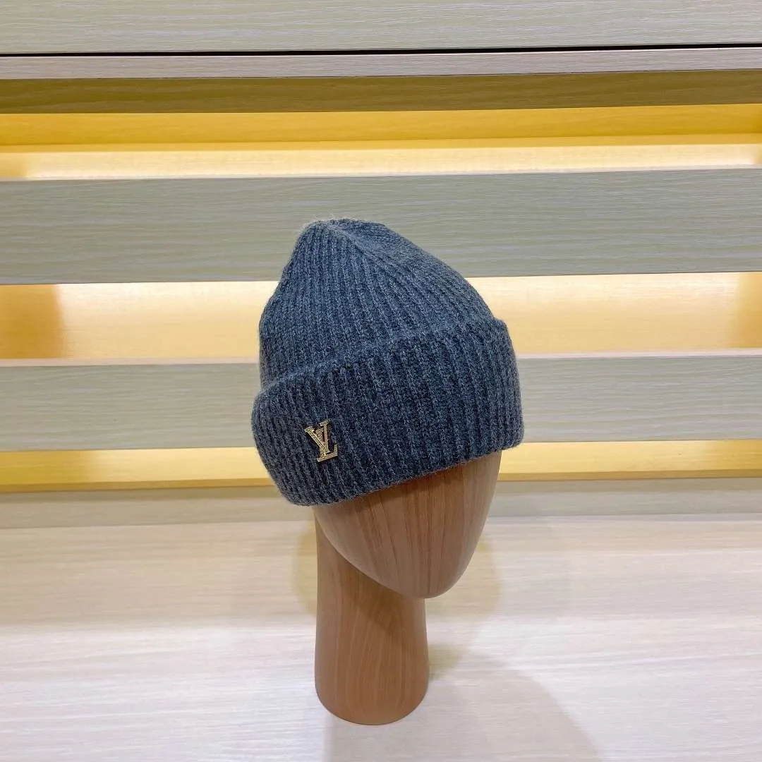 Louis Vuitton Ahead Beanie Blue - Image 7
