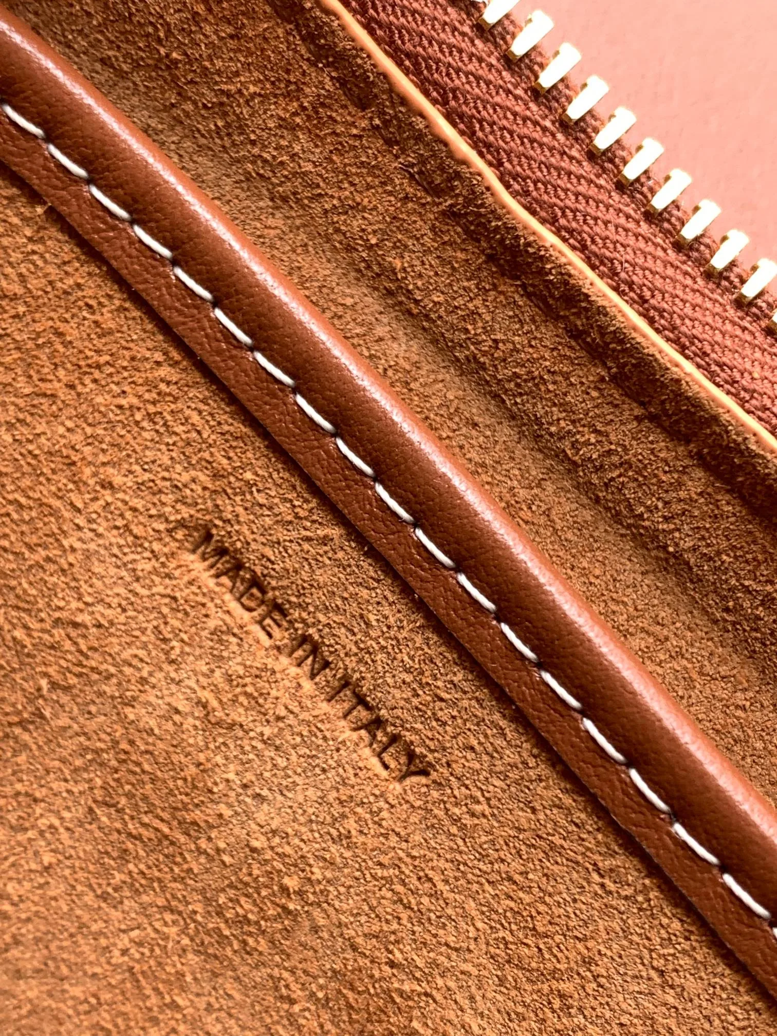 Alternative view of Celine Ava Triomphe Soft Bag Brown / .04LU