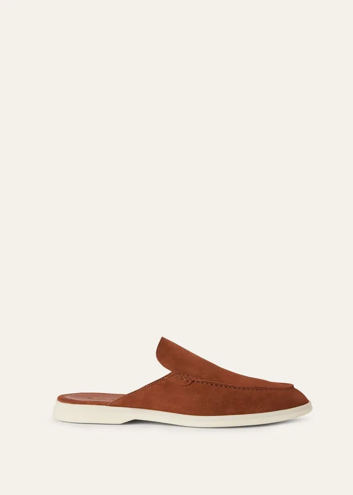 Loro Piana Babouche Walk Loafers Brown - Image 7