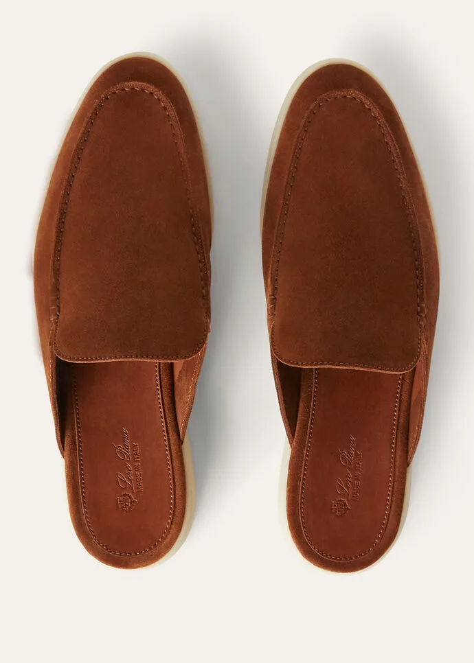 Loro Piana Babouche Walk Loafers Brown - Image 4