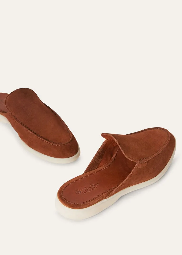 Loro Piana Babouche Walk Loafers Brown - Image 3