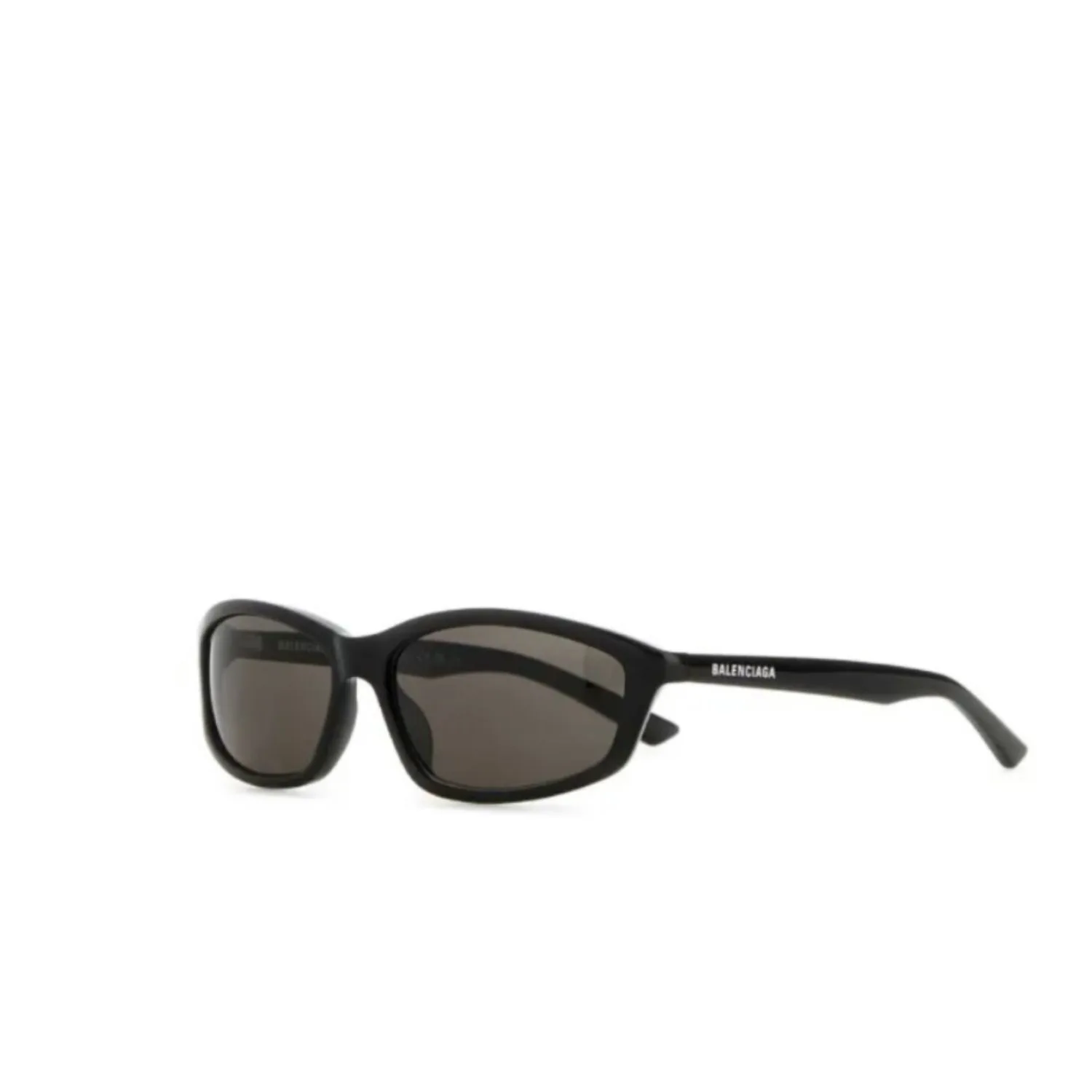 Balenciaga Sporty Wraparound Sunglasses Matte Black - Image 6
