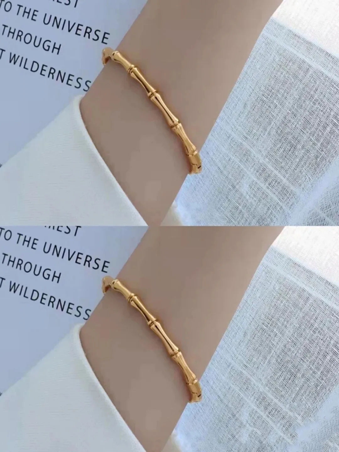 Alternative view of Gucci Bamboo Bracelet Gold