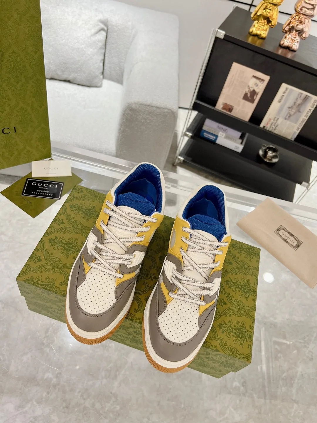 Alternative view of Gucci Basket Sneaker Multicolor