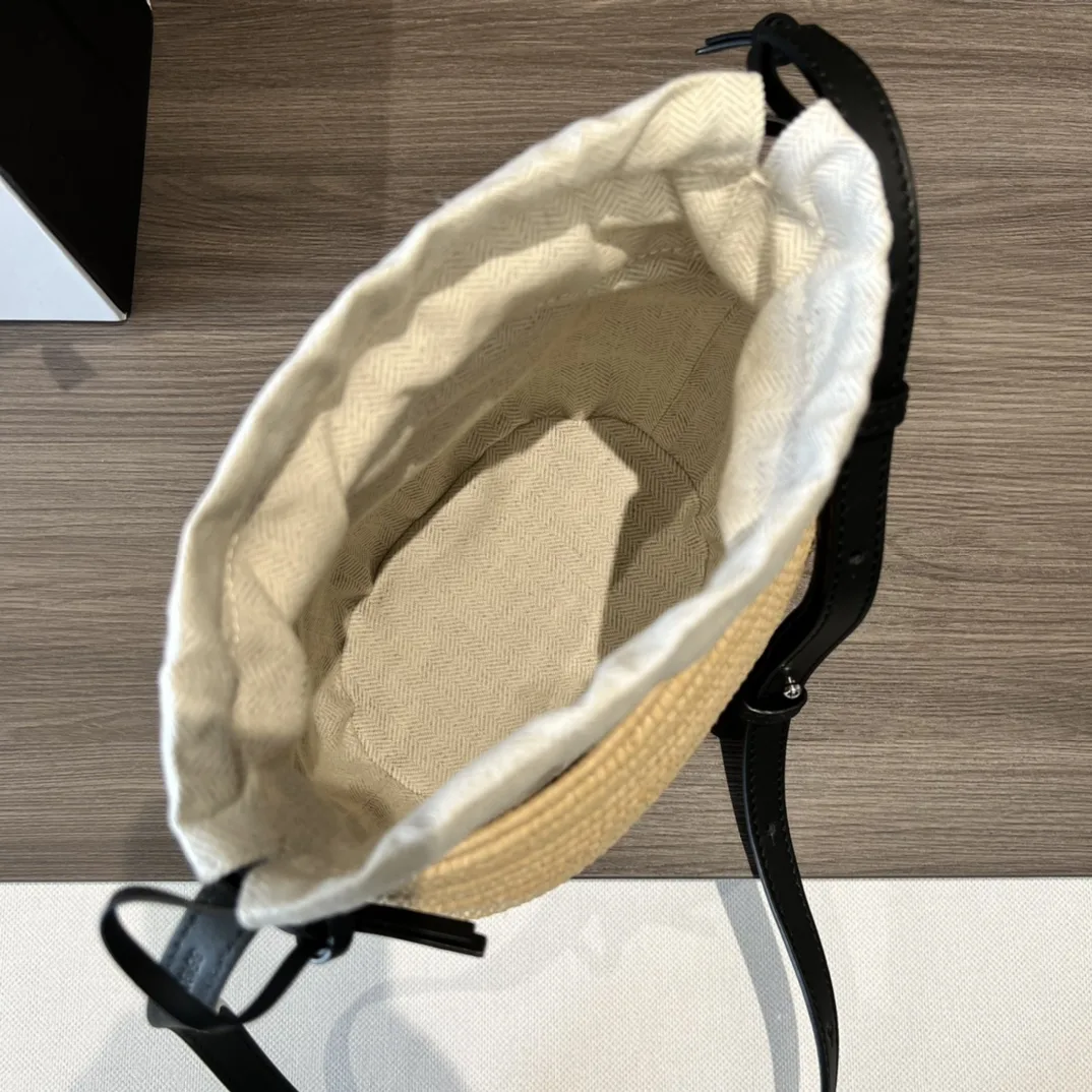 Loewe Beehive Basket Bag Beige/Black / - Image 5