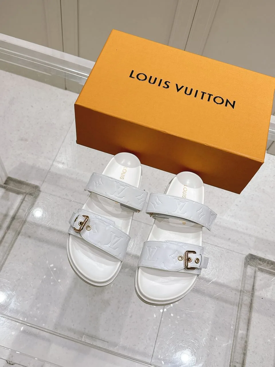 Alternative view of Bom Dia Flat Comfort Mule Ivory 1ABVO6