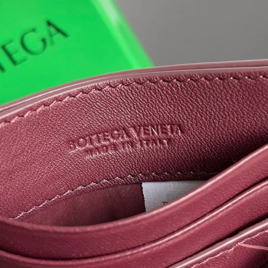 Bottega Veneta Credit Card Case Barolo / - Image 5