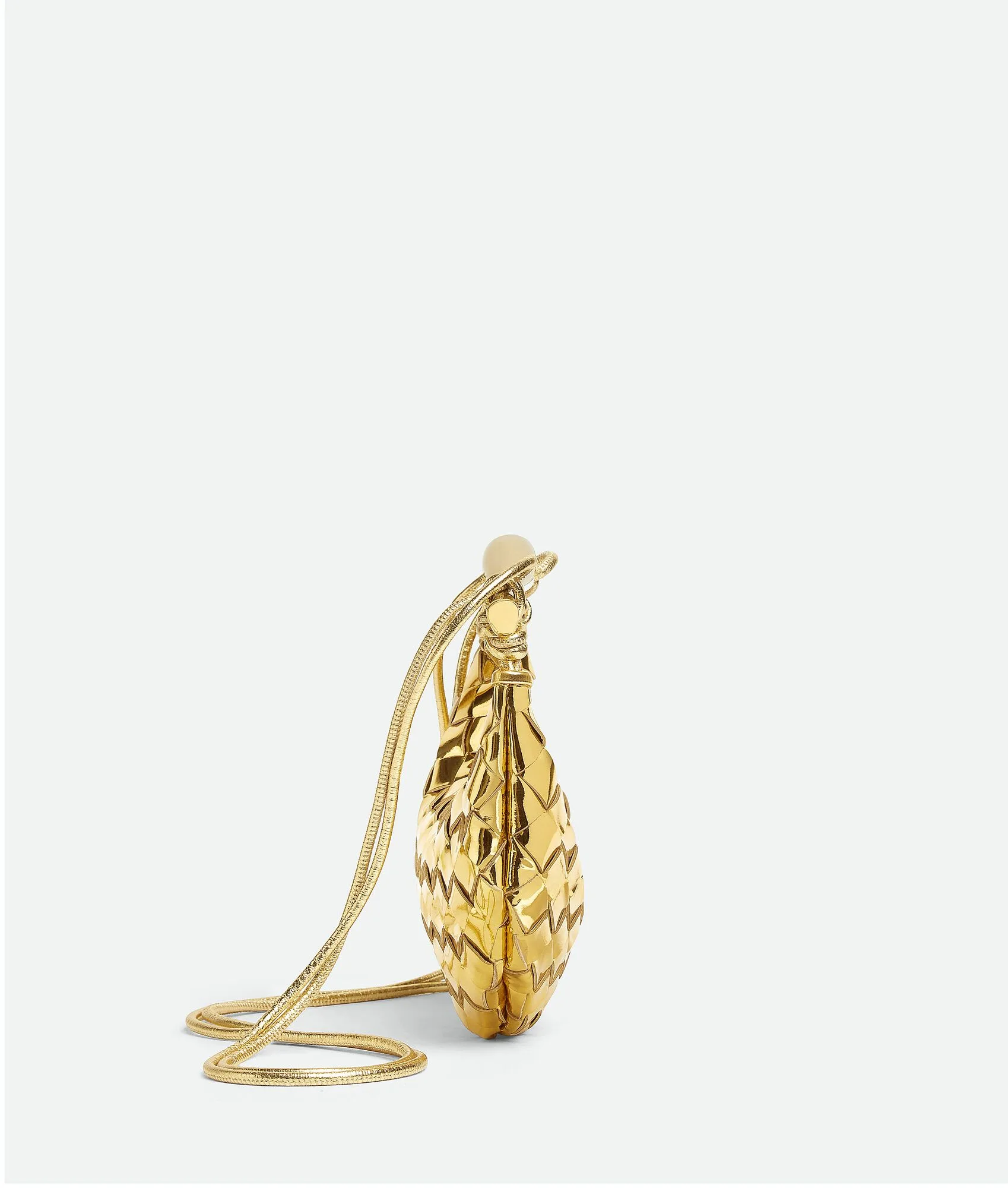 Bottega Veneta Mini Sardine Gold Bag - 7.9 Inches/ - Image 6