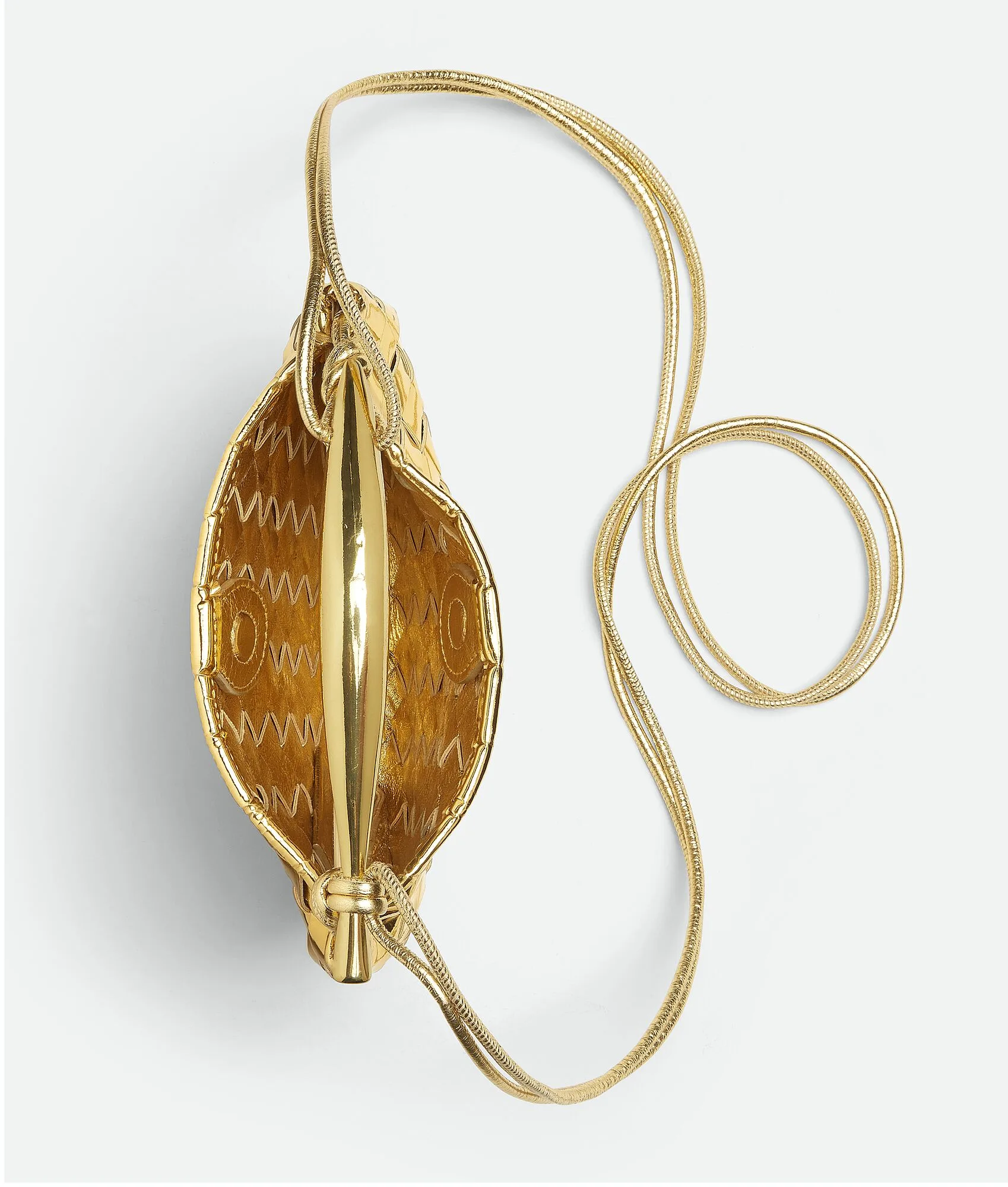 Bottega Veneta Mini Sardine Gold Bag - 7.9 Inches/ - Image 5