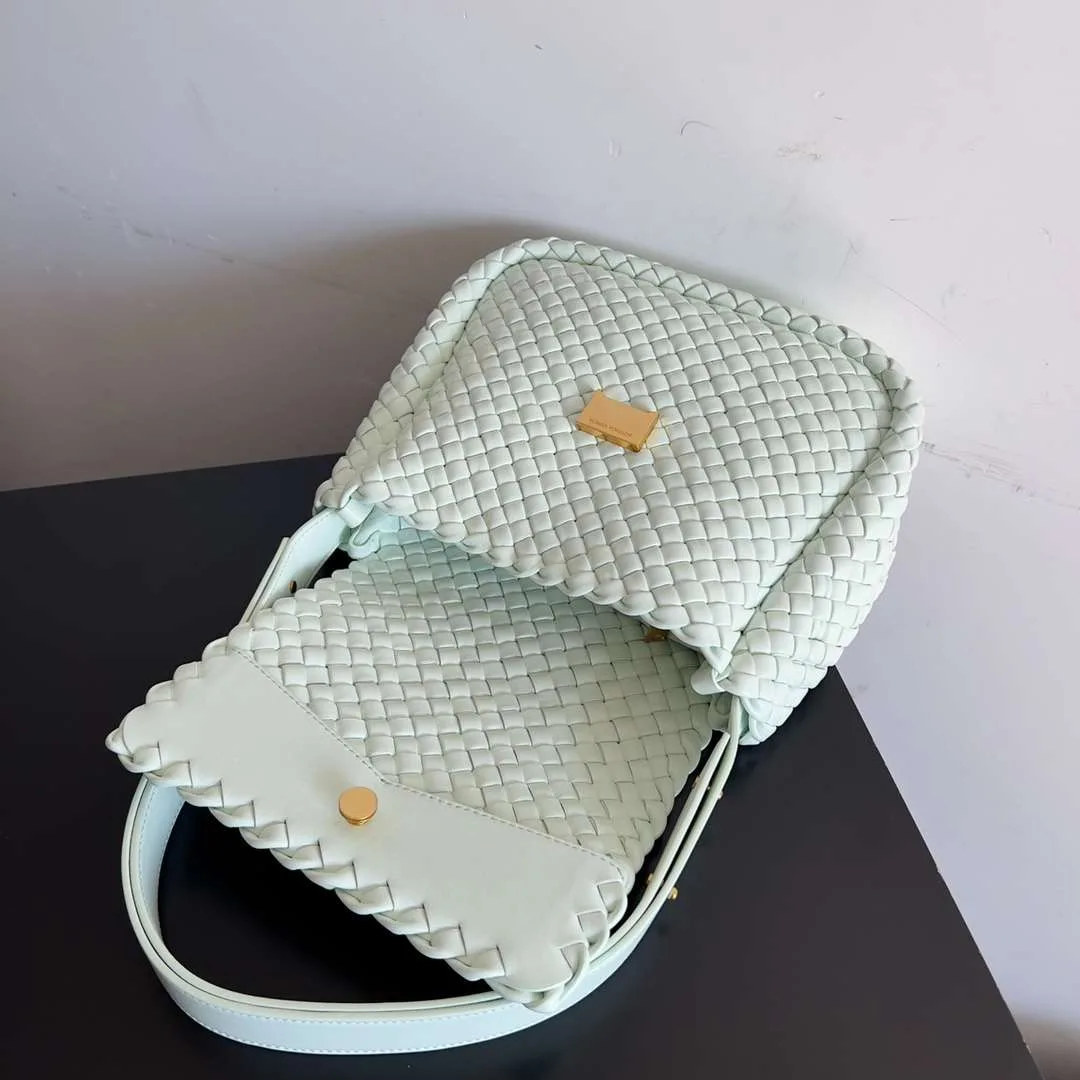 Bottega Veneta Small Cobble Shoulder Bag White / - Image 2