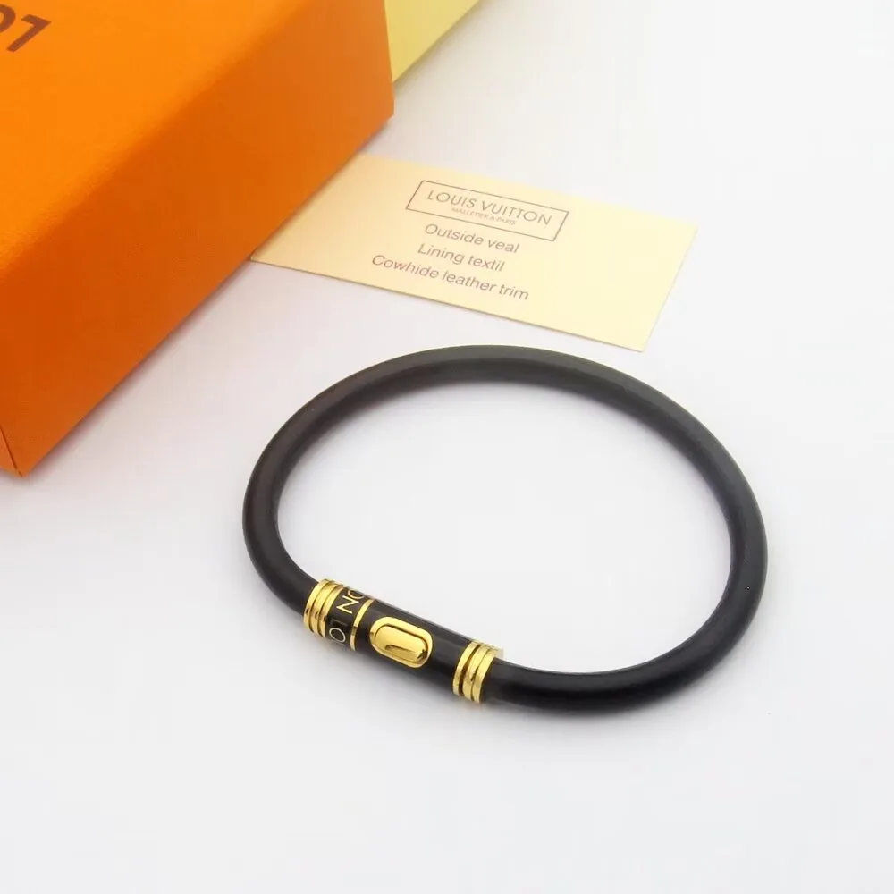 Louis Vuitton Rope Bracelet Black - Image 7