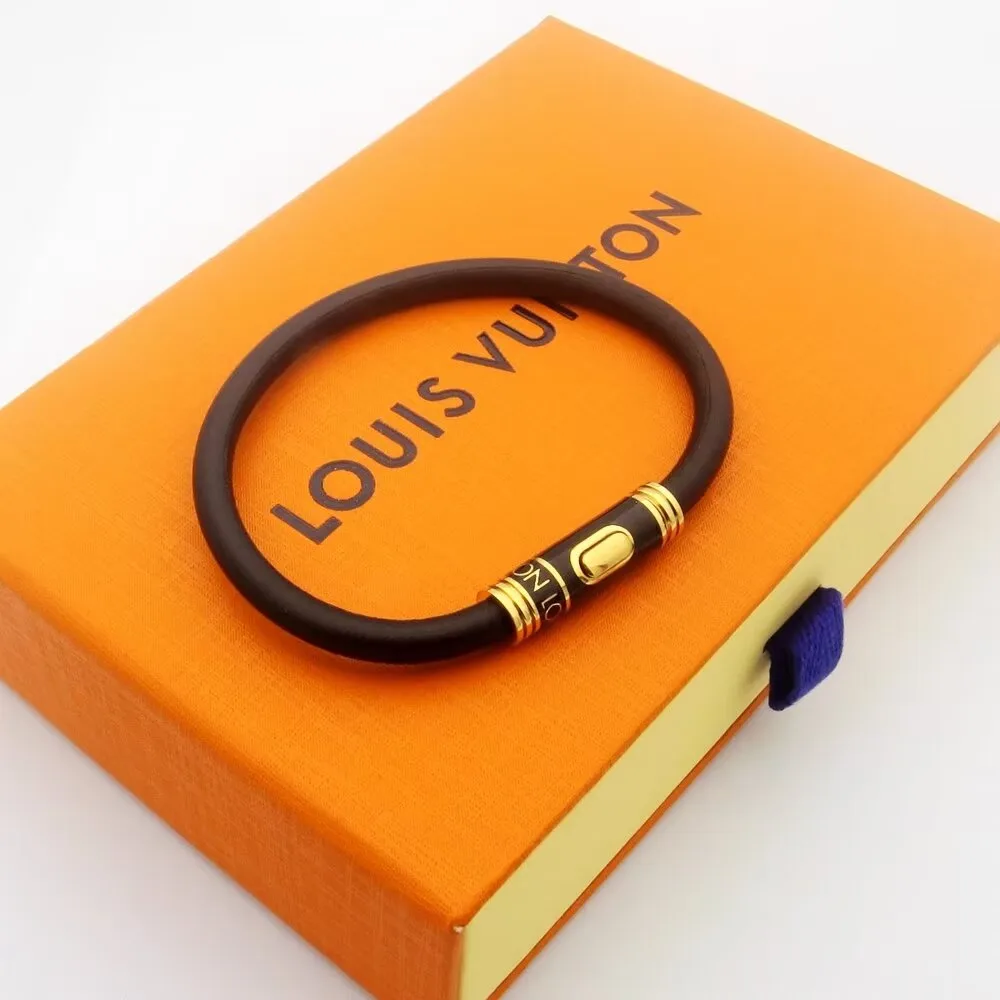 Louis Vuitton Rope Bracelet Black - Image 5