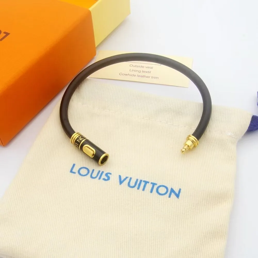 Alternative view of Louis Vuitton Rope Bracelet Black