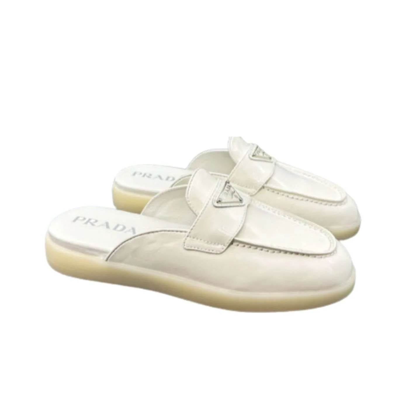 Prada Brushed Sabots