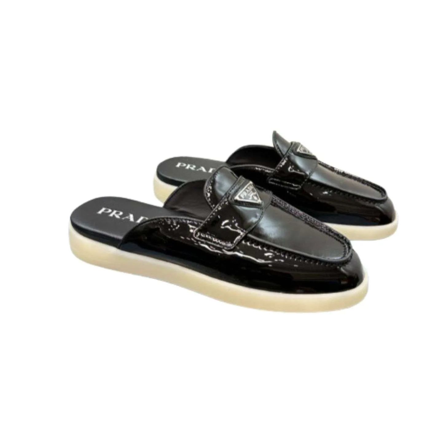 Prada Brushed Sabots