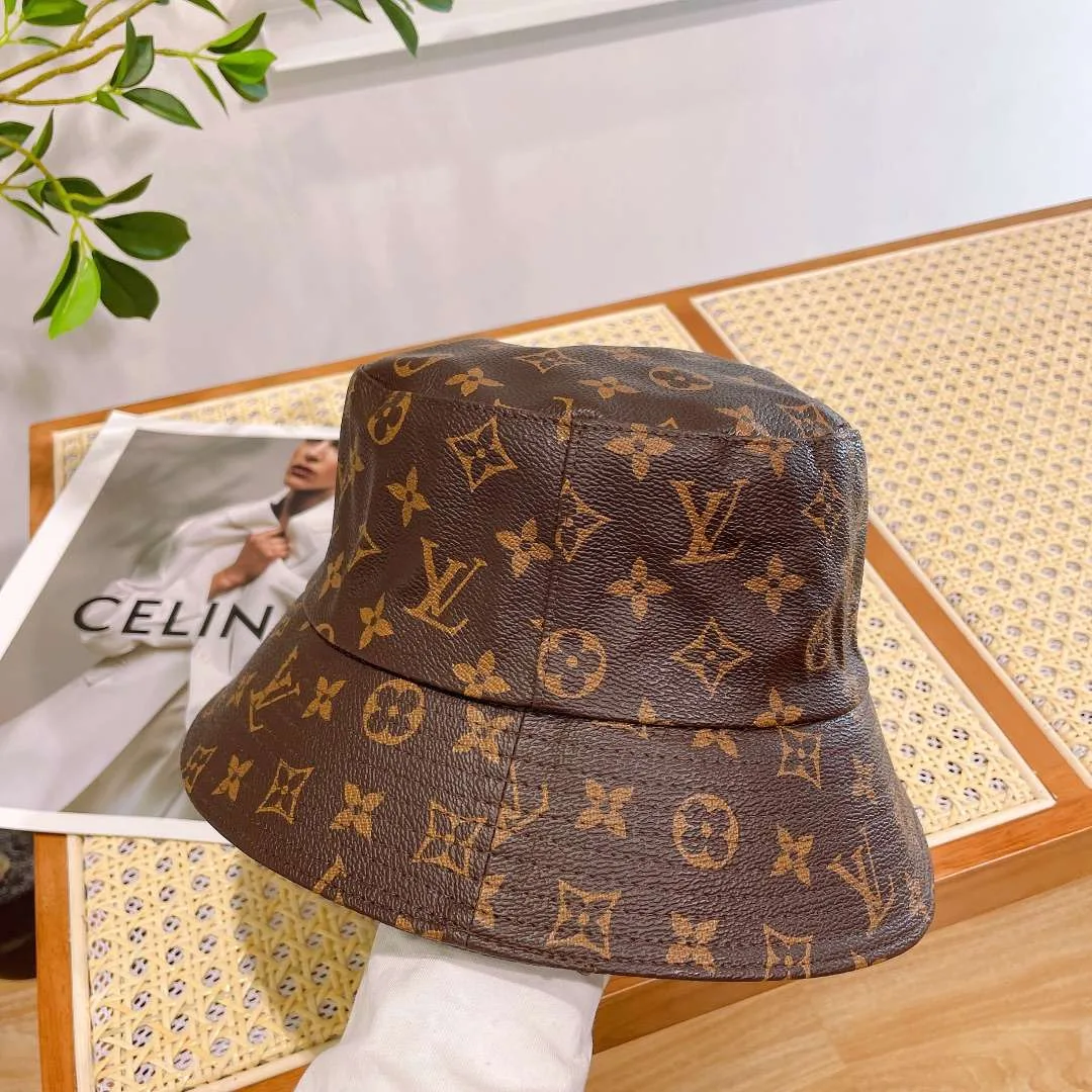Louis Vuitton Monogram Bucket Hat Brown - Image 3