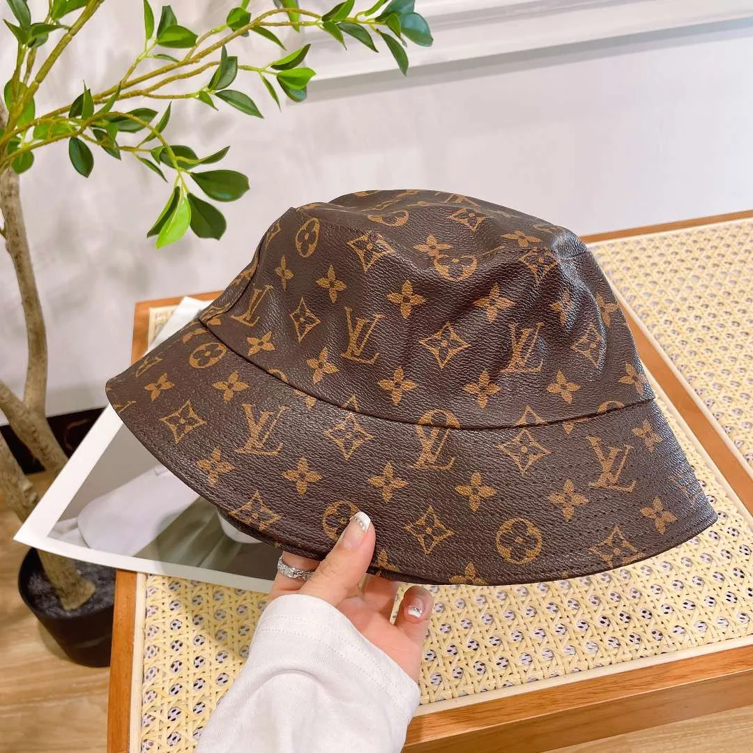 Louis Vuitton Monogram Bucket Hat Brown - Image 4