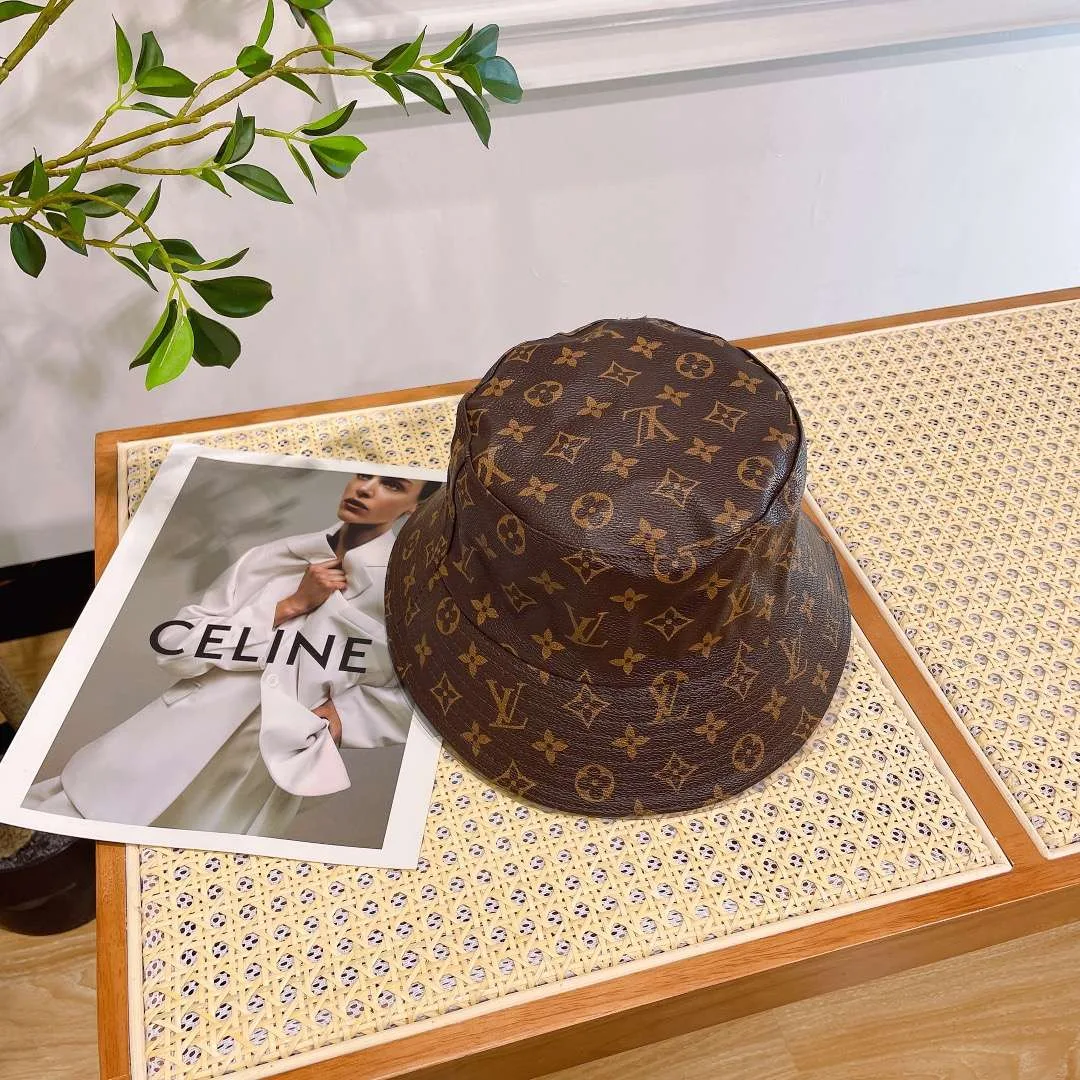 Louis Vuitton Monogram Bucket Hat Brown - Image 5