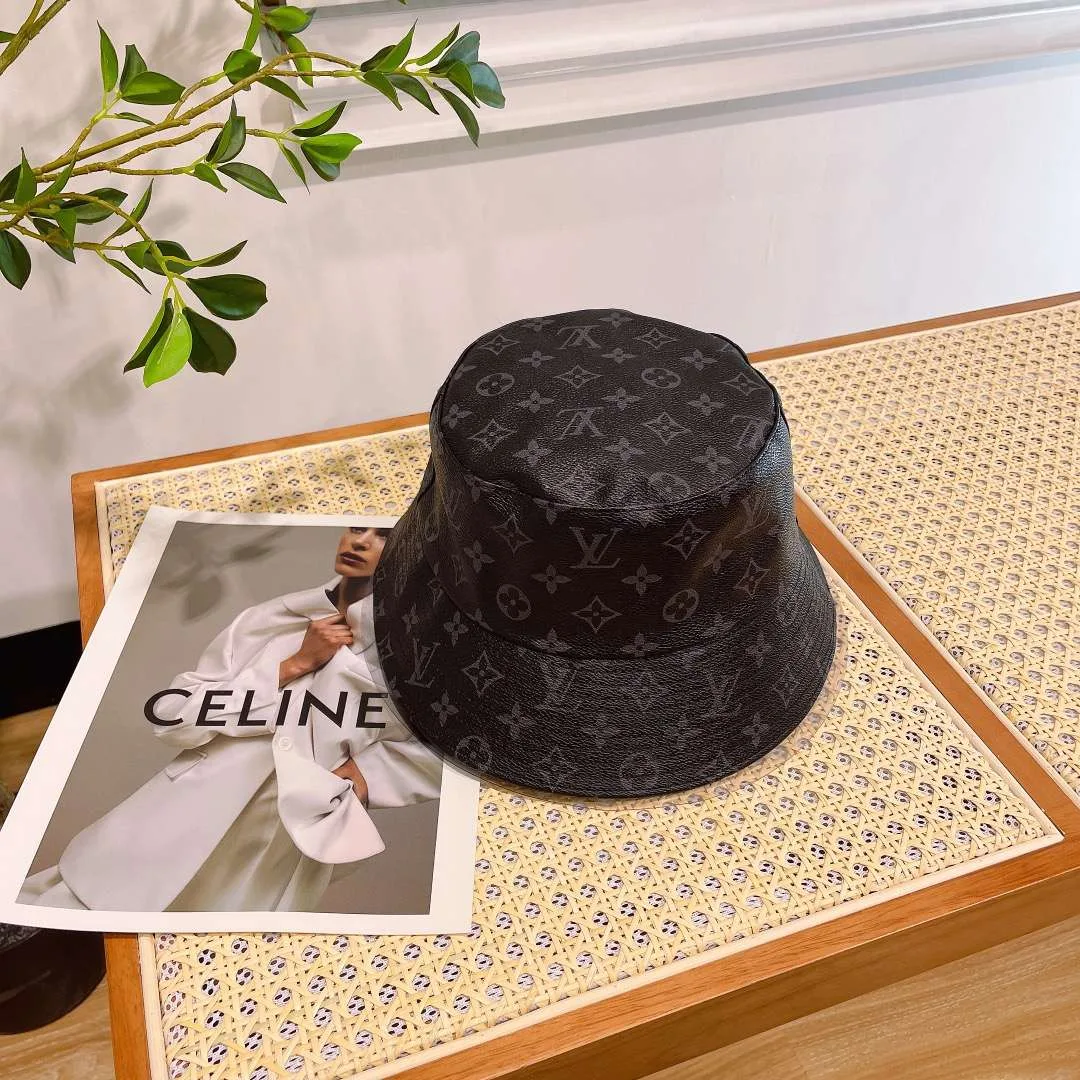 Louis Vuitton Monogram Bucket Hat Black - Image 2