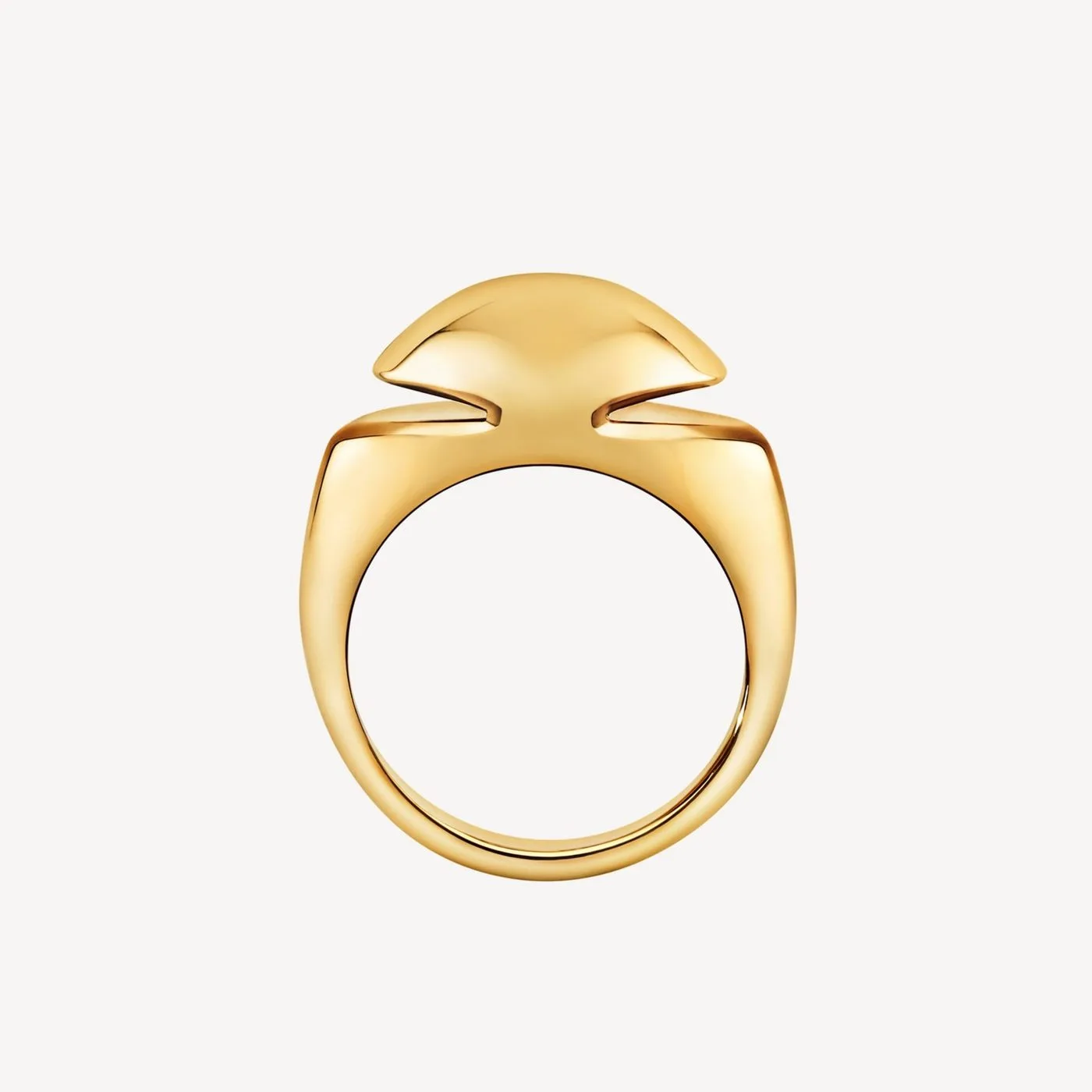 Bvlgari Cabochon Ring Gold Hardware - Image 4
