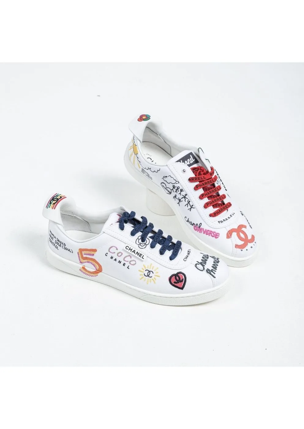 Alternative view of Chanel Williams Shoes 2019 Collection White Sneaker