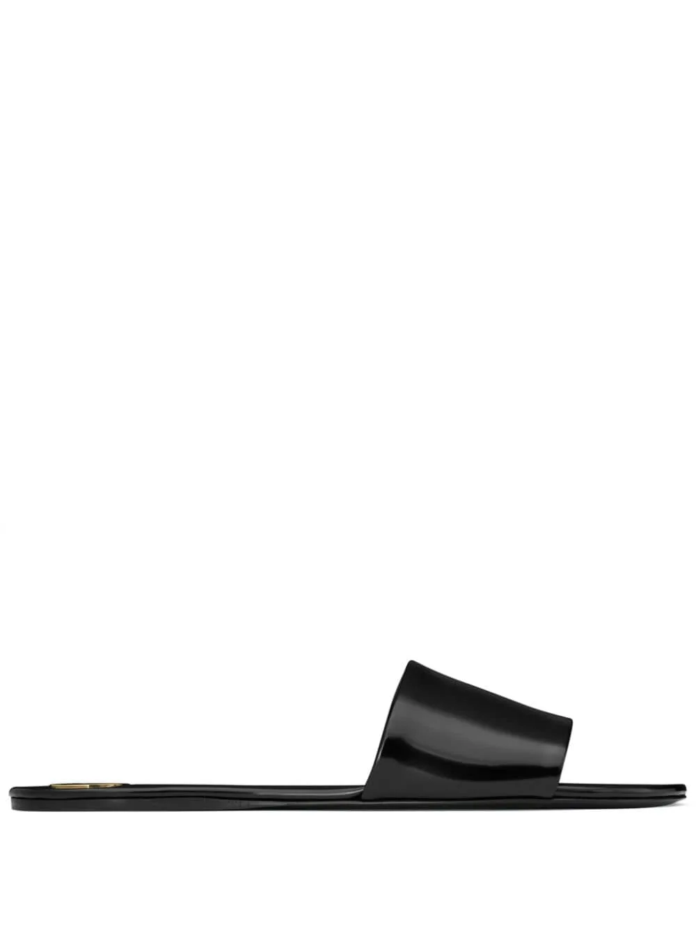 Alternative view of Saint Laurent Carlyle Slides In Glazed Black