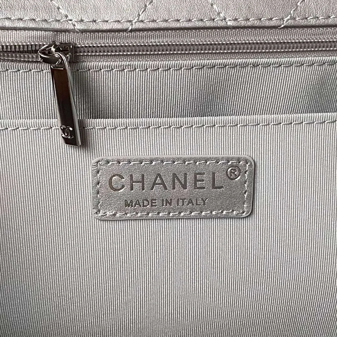 Chanel Airport Bag Silver/White/Black/Grey / - Image 32