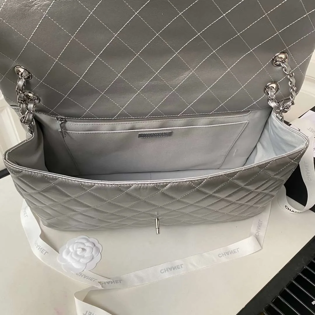 Chanel Airport Bag Silver/White/Black/Grey / - Image 31