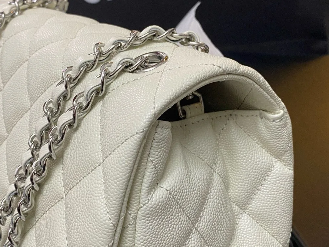 Chanel Airport Bag Silver/White/Black/Grey / - Image 5